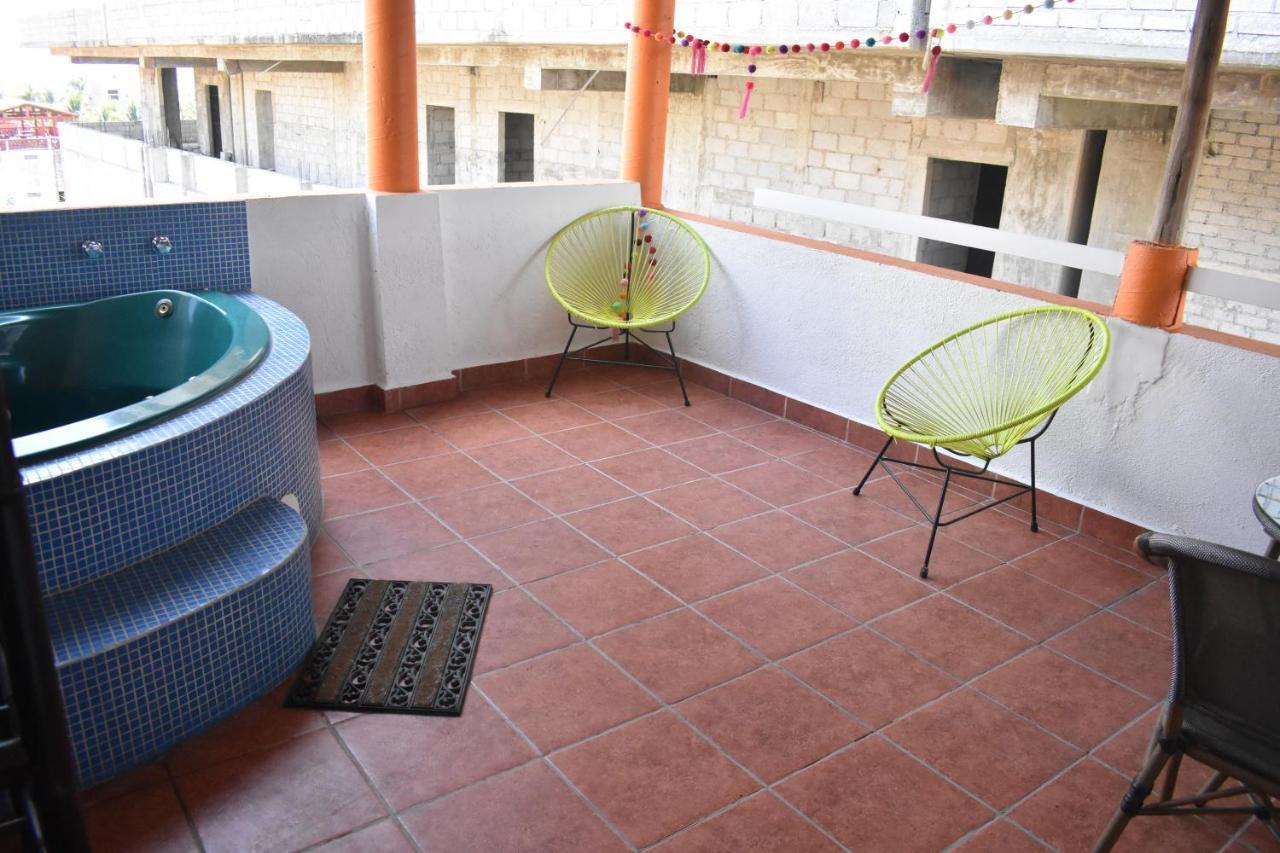 Ximajo Casa Piedra Hotel Brisas de Zicatela Esterno foto
