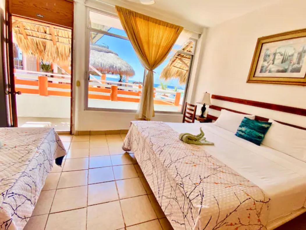 Ximajo Casa Piedra Hotel Brisas de Zicatela Esterno foto